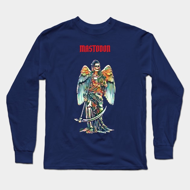 Devil Angel Mastodon Long Sleeve T-Shirt by Katab_Marbun